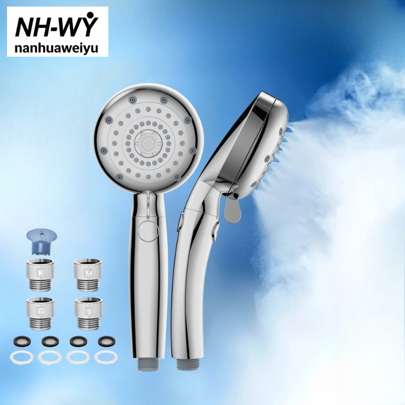 High Pressure Shower Head Handheld - Душевая лейка с микропузырьками, нано-технология, обогащённая