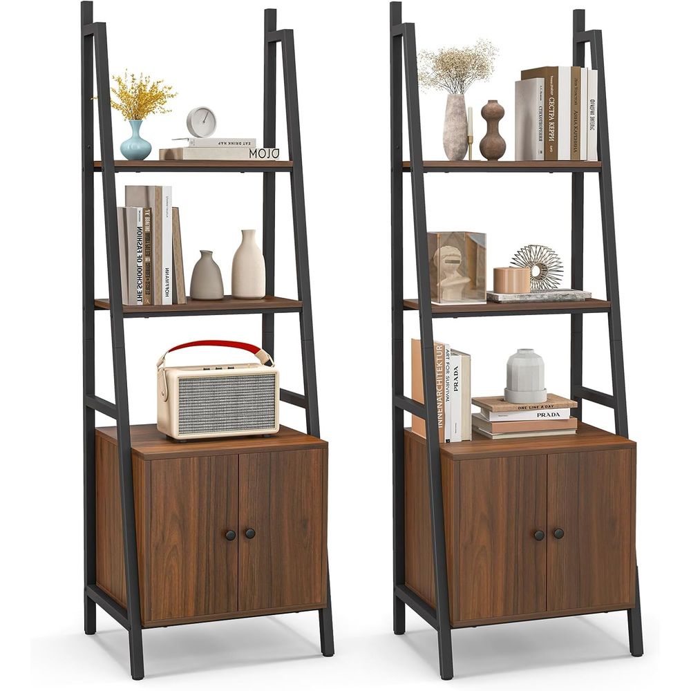 Storage & Organization - Книжный шкаф-стеллаж Kula с 4-ярусной лестничной