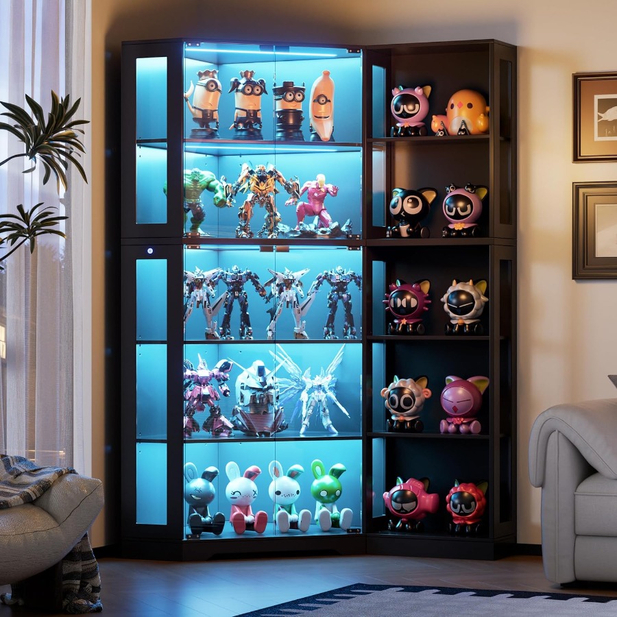 Storage & Organization - Угловая витрина-шкаф для хранения коллекционных предметов