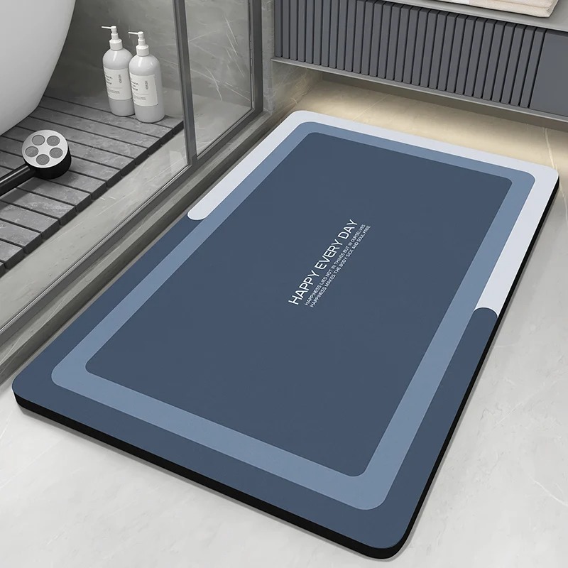 Quick Dry Diatomite Bath Mat - Коврик для ванной из диатомита: впитывающий,