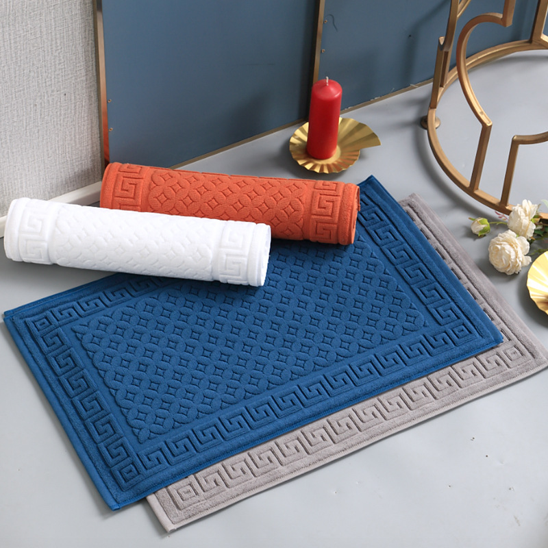 Quick Dry Diatomite Bath Mat - Роскошное хлопковое коврик-полотенце для ванной 45x75