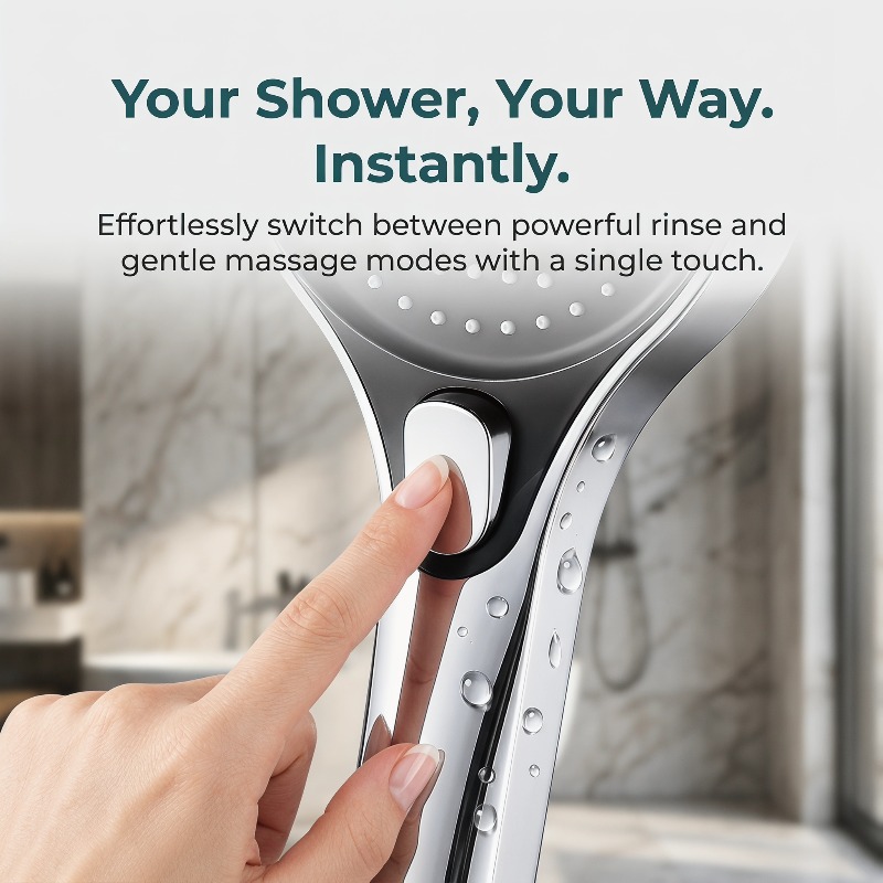 Прочный ручной душ высокого да – обзор и цена High Pressure Shower Head Handheld