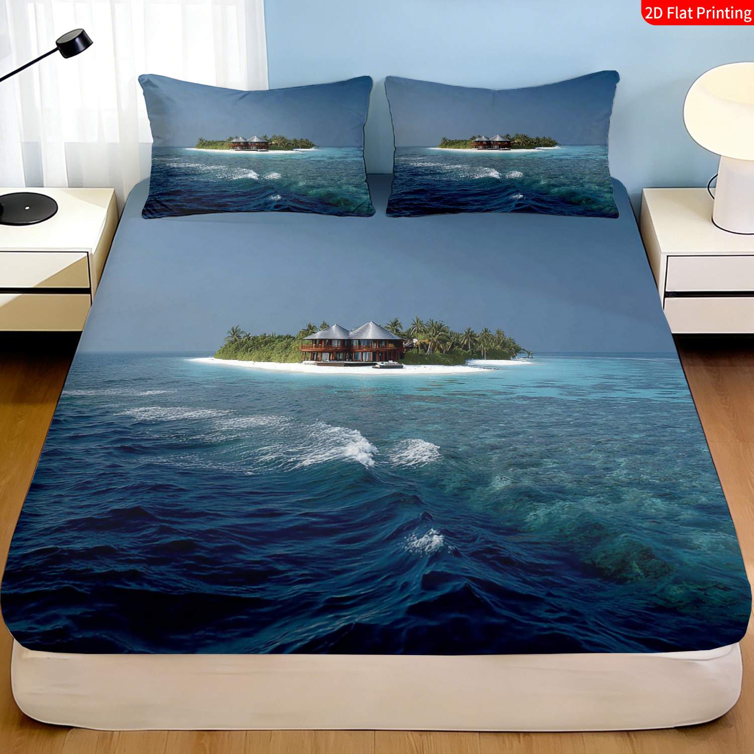 Комплект постельного белья Tro – обзор и цена Fitted Bed Sheets Deep Pocket