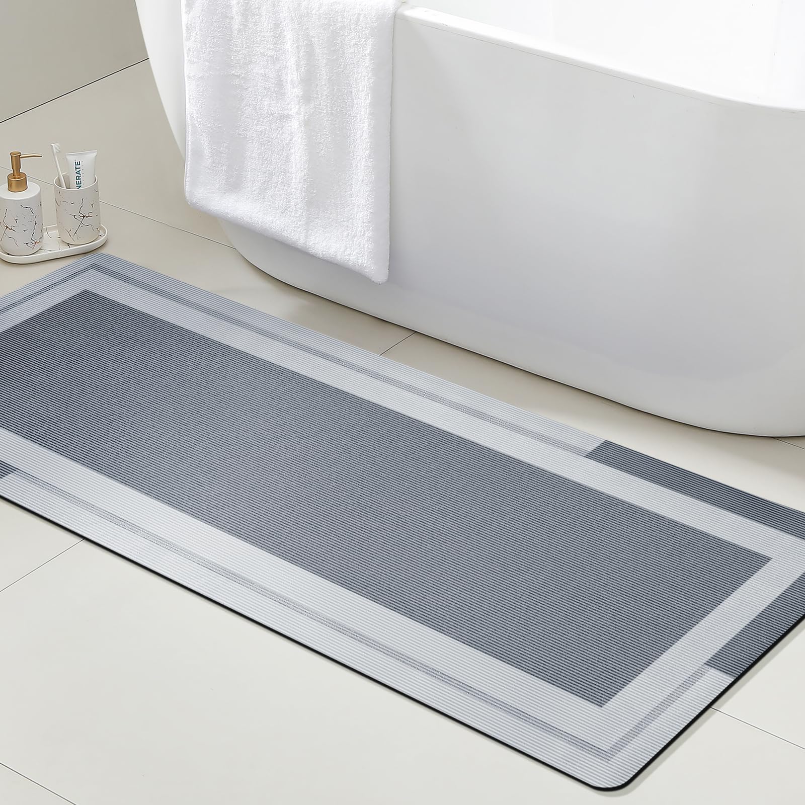 Коврик VIKAMA для ванной комна – обзор и цена Quick Dry Diatomite Bath Mat