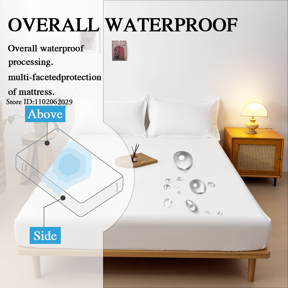 Водонепроницаемый наматрасник, – обзор и цена Waterproof Mattress Protector Breathable