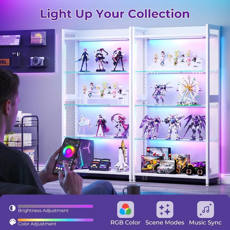 Витрина с открытыми стеклянным – обзор и цена Lighting