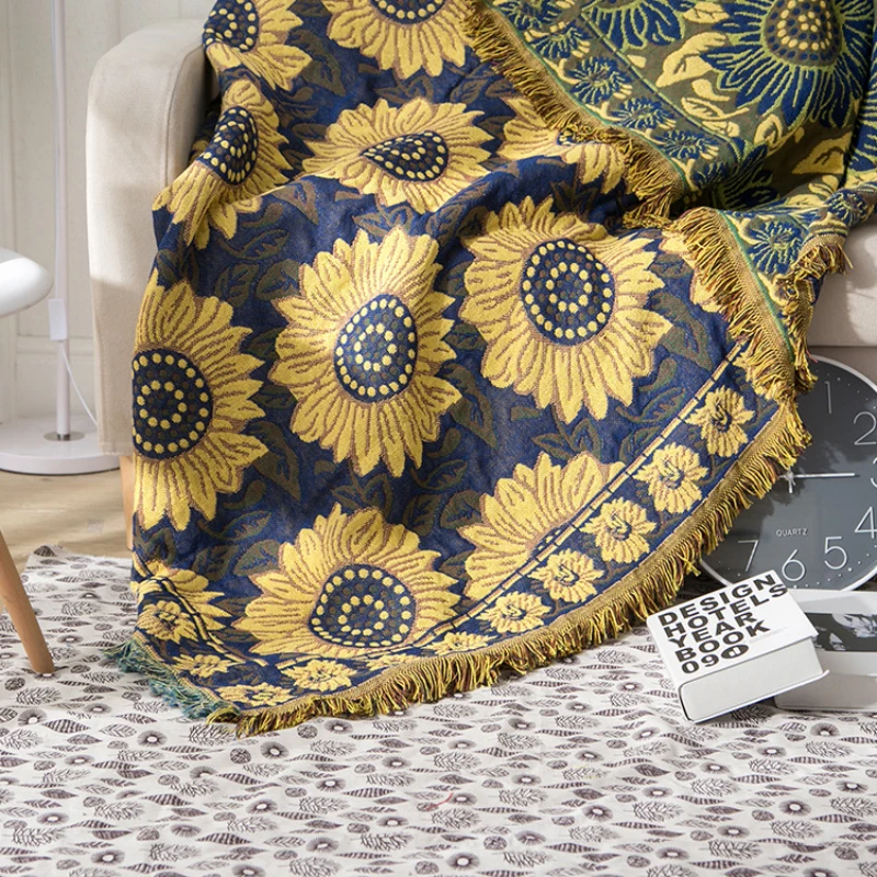 Текстильный город Ins Сельский – обзор и цена Boho Throw Blanket Fringe