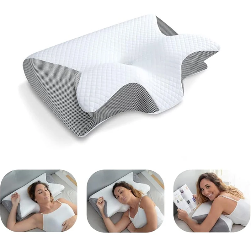Ортопедическая контурная подуш – обзор и цена Memory Foam Orthopedic Pillow Neck Pain