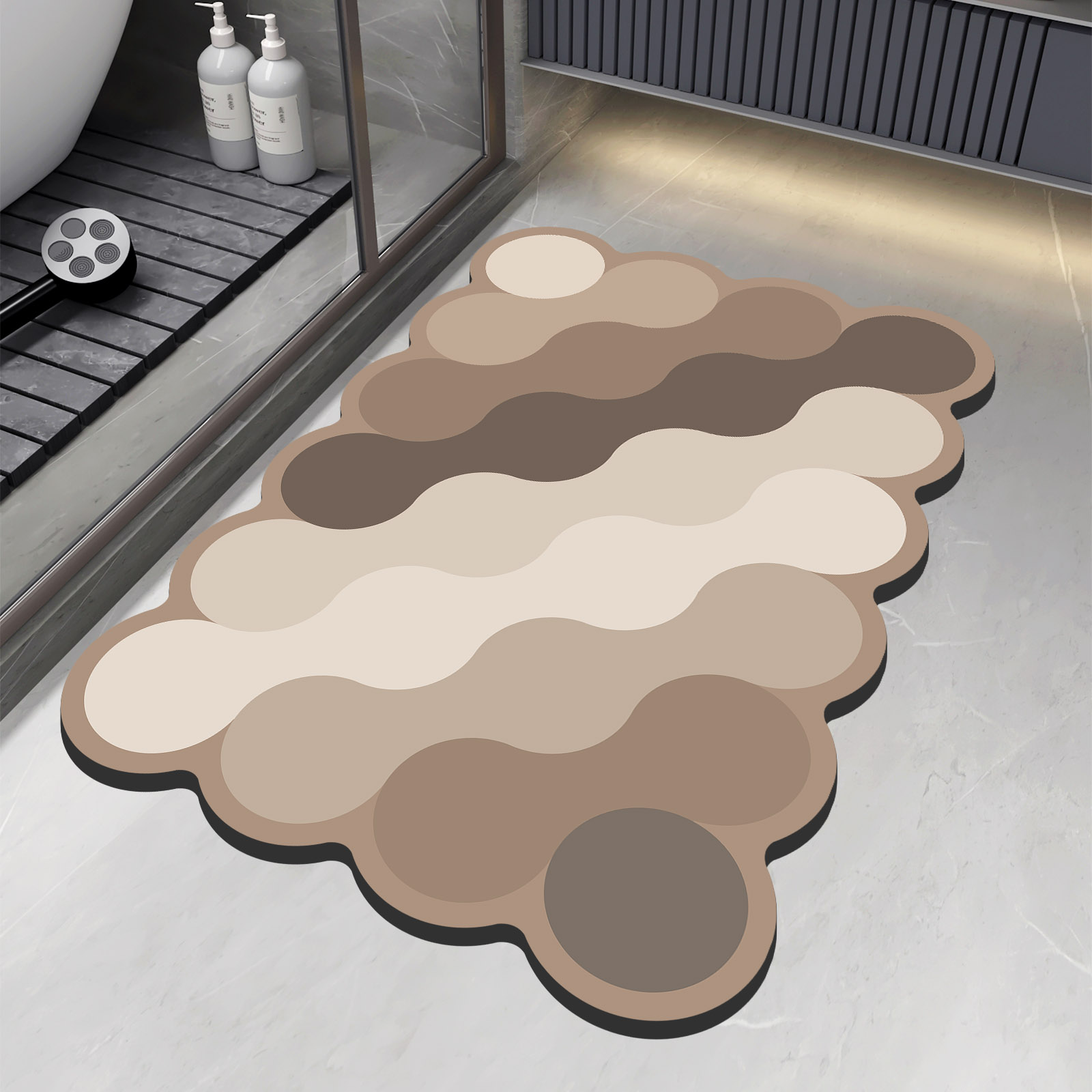 Роскошный диатомитовый коврик  – обзор и цена Quick Dry Diatomite Bath Mat