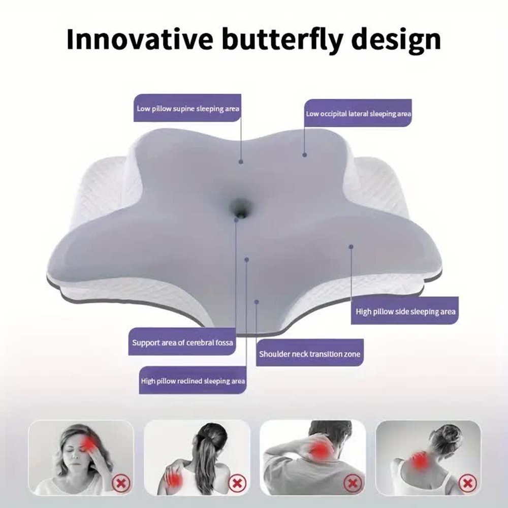 Подушки из пены с эффектом пам – обзор и цена Memory Foam Orthopedic Pillow Neck Pain